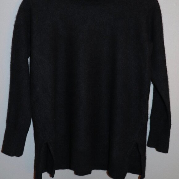 Halogen 100% Cashmere Sweater Size L inCharcoal Black - Picture 5 of 5